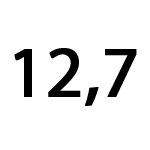 12,7