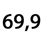 69,9