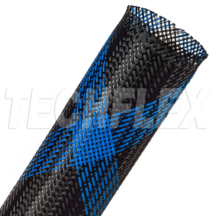 Schwarz/Neon Blau, Kennfaden Spyder